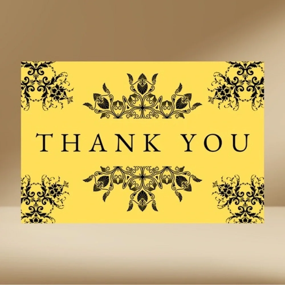 Set of 10 Thank You Cards